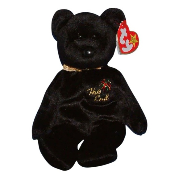 Ty Other - RARE collectable limited TY McDonald’s The End bear, new in box, with errors